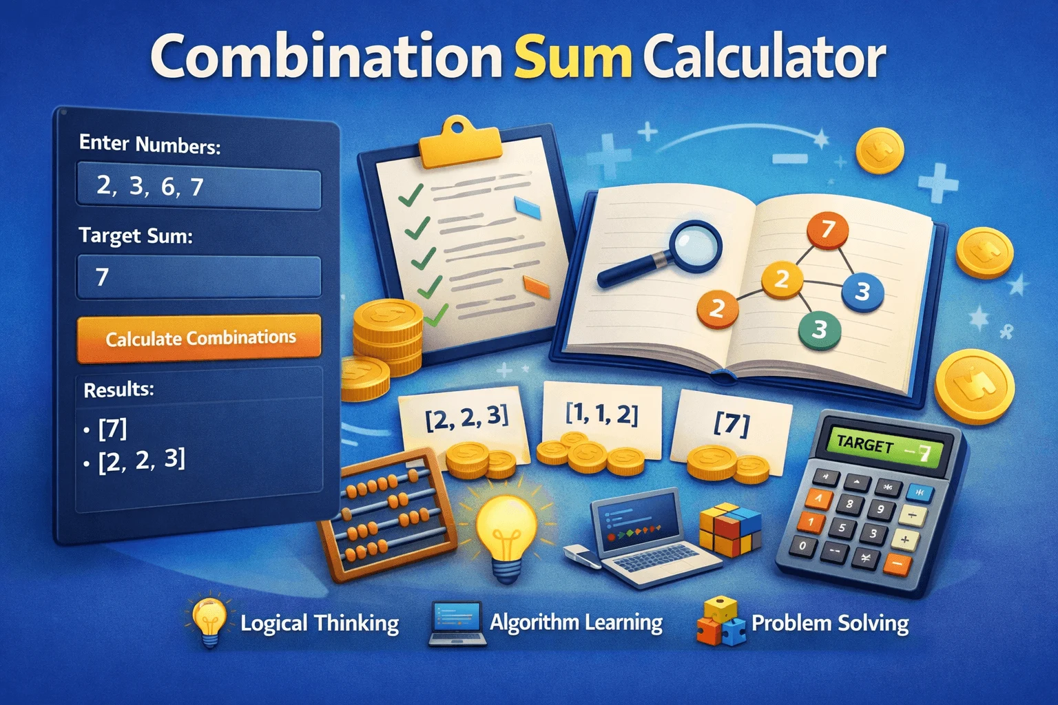 Combination Sum Calculator